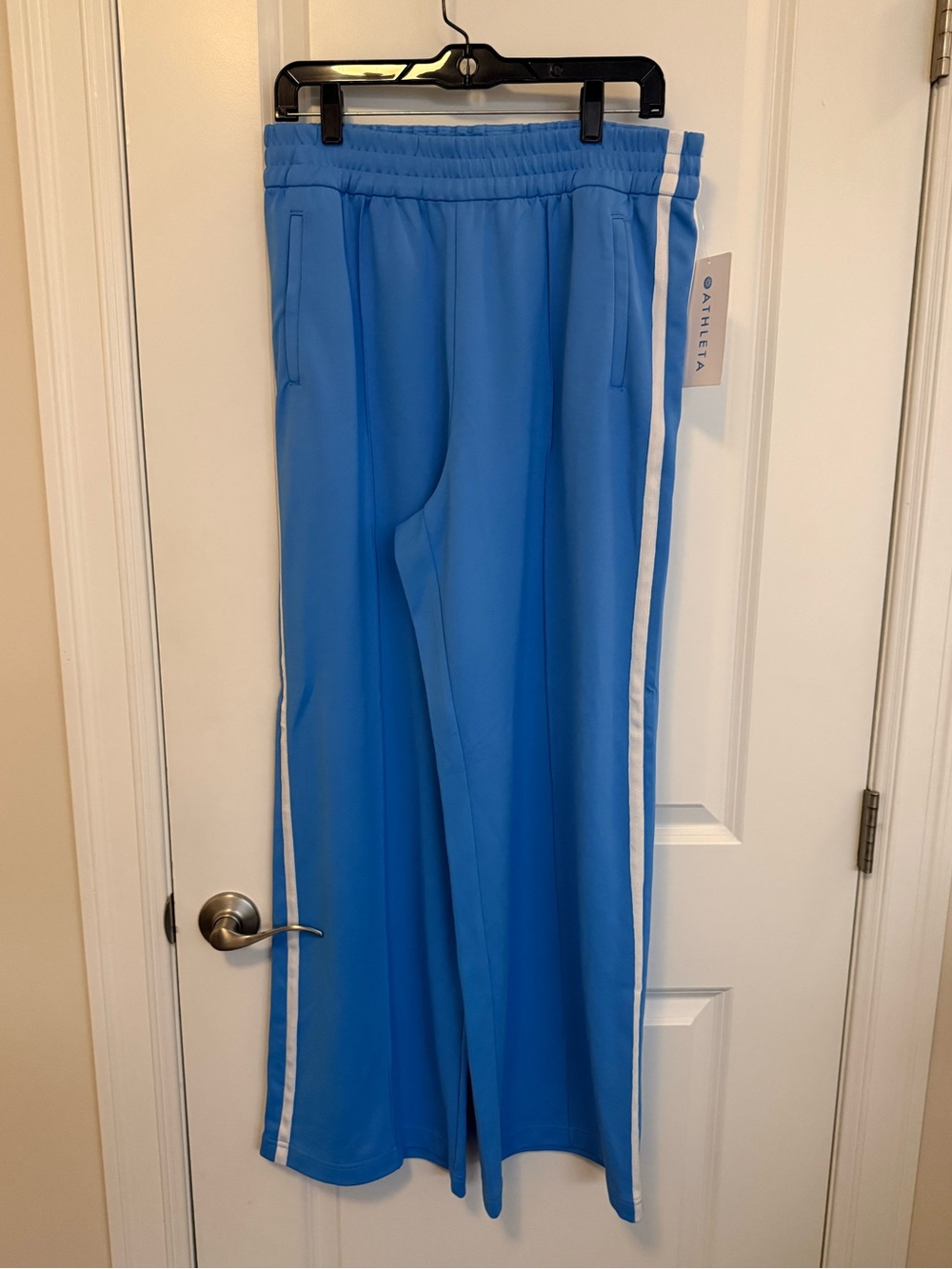 Athleta Tempo Wide Leg Track Pant Size M